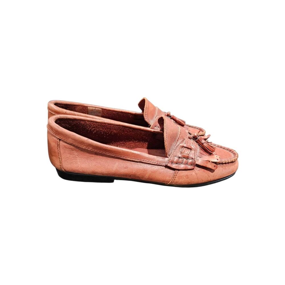 The Leather Collection Mens Oxford Loafers Mens Size 12 - Picture 4 of 10